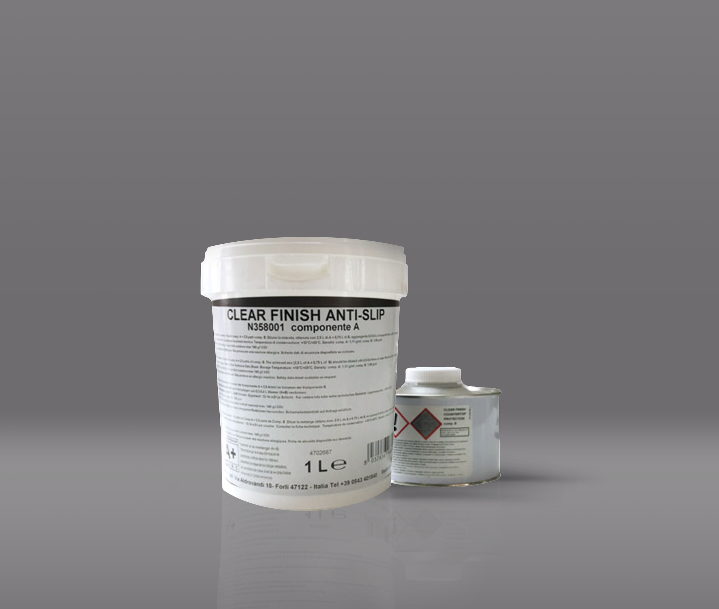 CLEAR FINISH ANTI-SLIP